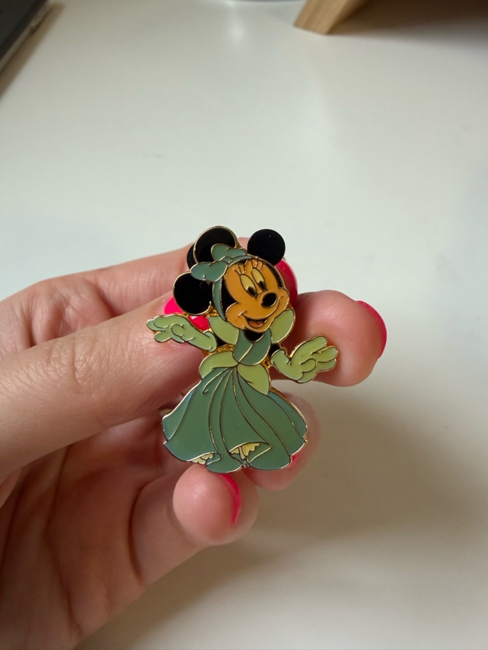 Minnie Mouse Cinderella Dress Enamel Pin